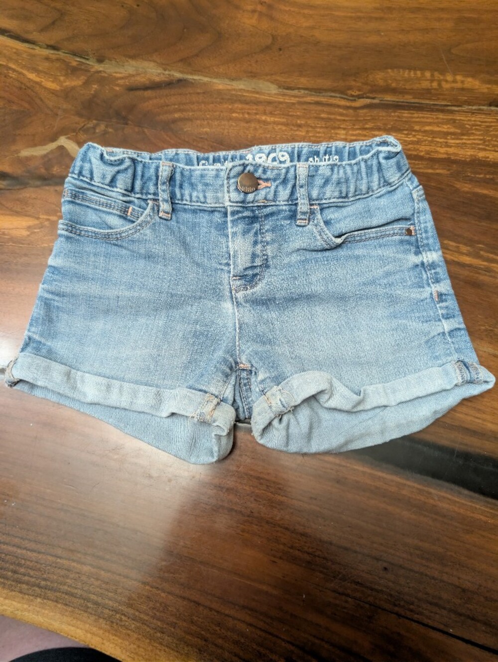 Girls Denim Shorts, 10 - Picture 9 of 11
